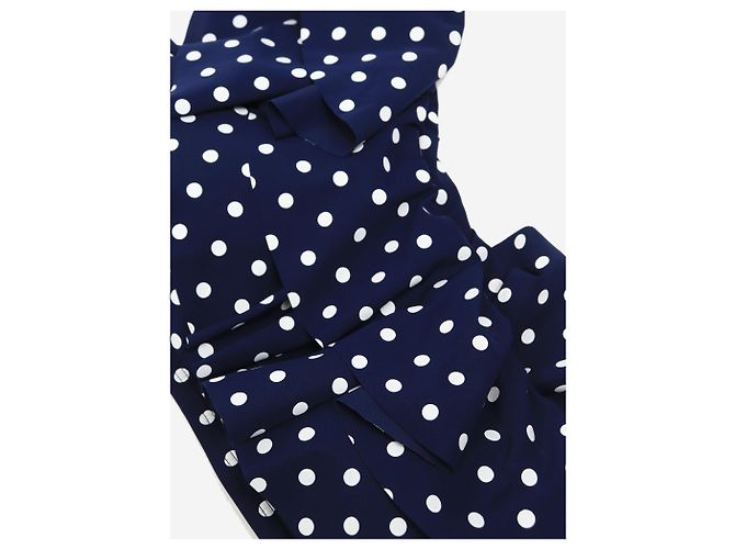 Tory Burch Zweiteiliges Bikini-Set mit Marineblauen Punkten - Größe S - Ansicht 5
