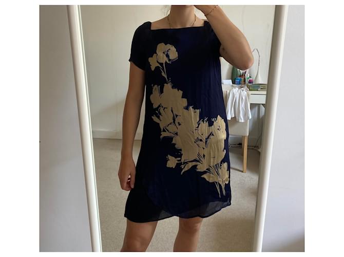 Fließendes Seidenkleid One Step - Ansicht 2