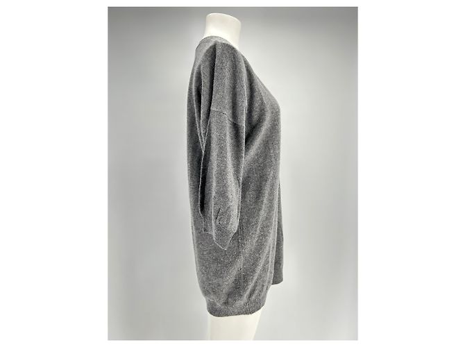 Parosh Suéter de cachemira gris - vista 3