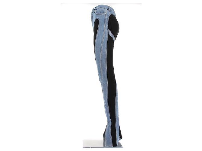 Thierry Mugler Jean bimaterial - view 4