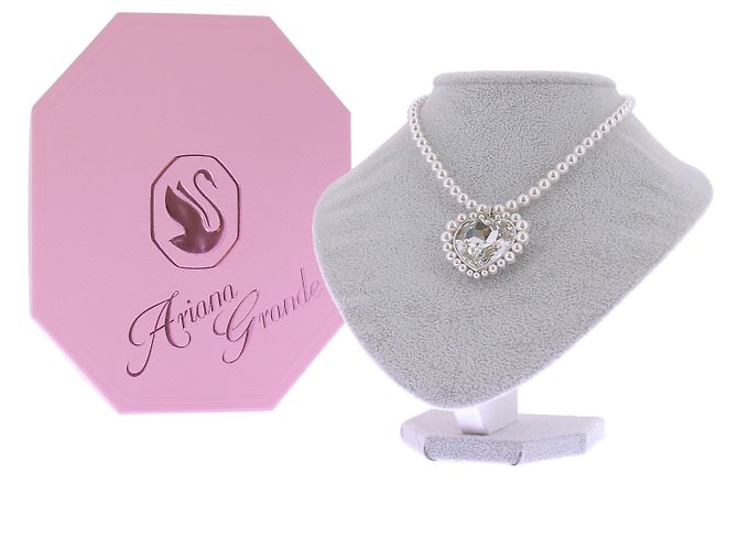Swarovski Collana con pendente argentato Argento - vista 6