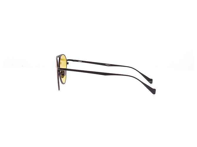 Autre Marque Gafas de sol "Picciotto" de metal Amarillo - vista 4