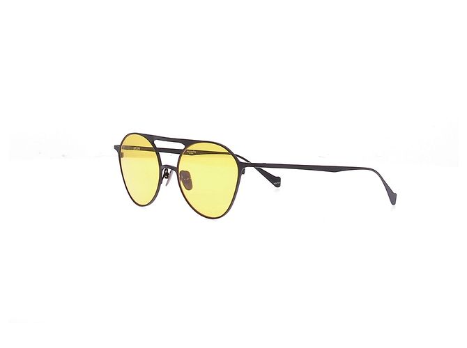 Autre Marque Gafas de sol "Picciotto" de metal Amarillo - vista 5