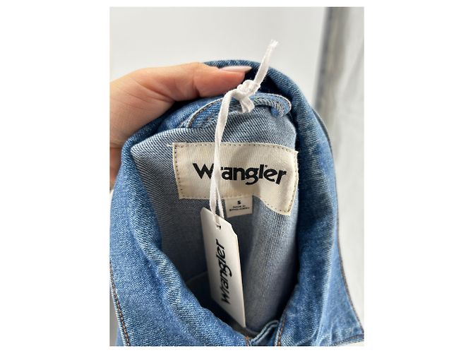 Autre Marque WRANGLER Jeansjacke Blau - Ansicht 5