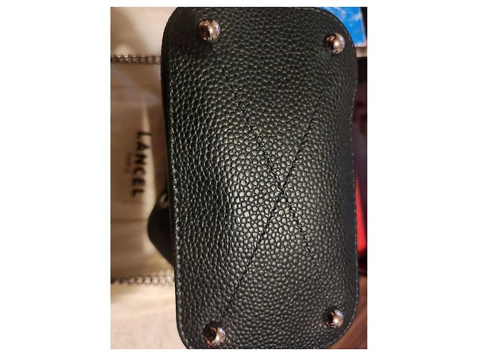 Nine Borsa a mano Lancel Ninon Verde Scuro Pelle - vista 5