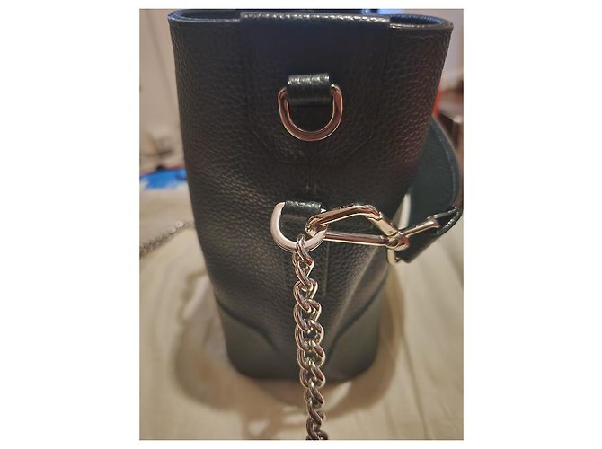 Nine Borsa a mano Lancel Ninon Verde Scuro Pelle - vista 9