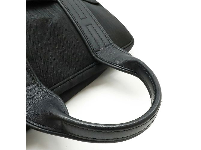Hermès Acapulco Sacado Rucksack Schwarz - Ansicht 5