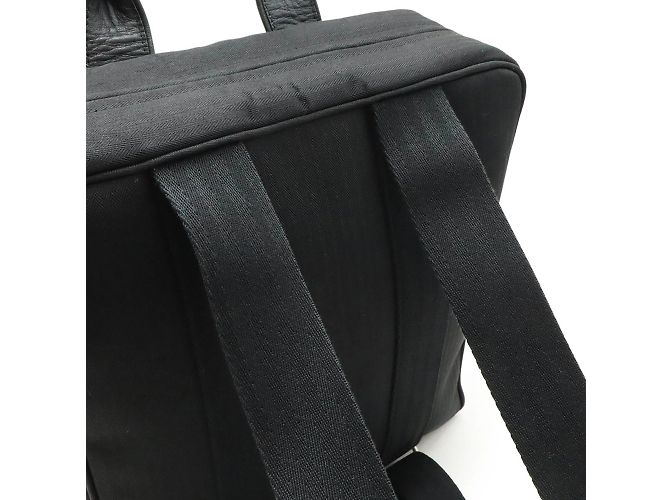 Hermès Acapulco Sacado Rucksack Schwarz - Ansicht 6
