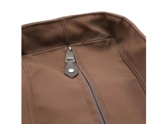 Hermès Borsa tote PM Acapulco Hermes Marrone - vista 5