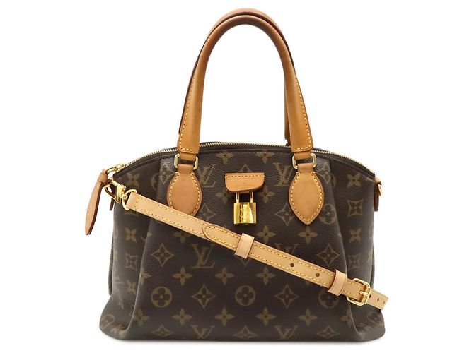 Bolsa Louis Vuitton Monogram Rivoli PM Marrom - vista 2