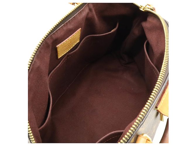 Bolsa Louis Vuitton Monogram Rivoli PM Marrom - vista 8
