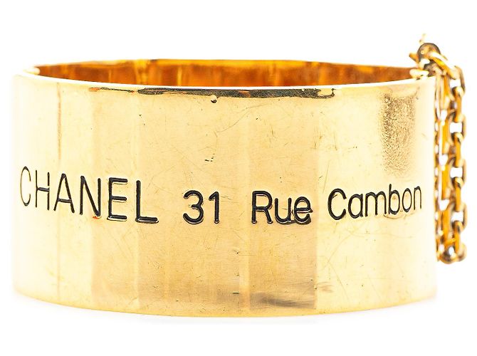Bracciale telefono in oro placcato Rue Cambon di Chanel D'oro - vista 2