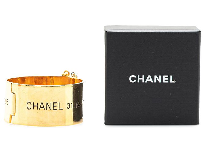 Bracciale telefono in oro placcato Rue Cambon di Chanel D'oro - vista 5