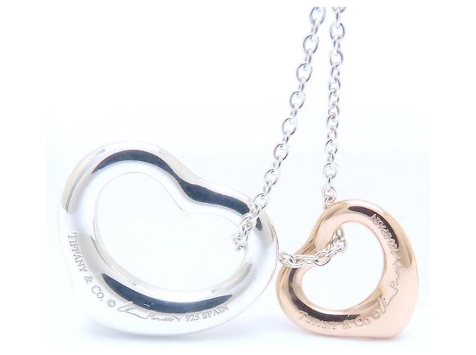 Tiffany & Co Collana Doppio Cuore Tiffany di Elsa Peretti - vista 4