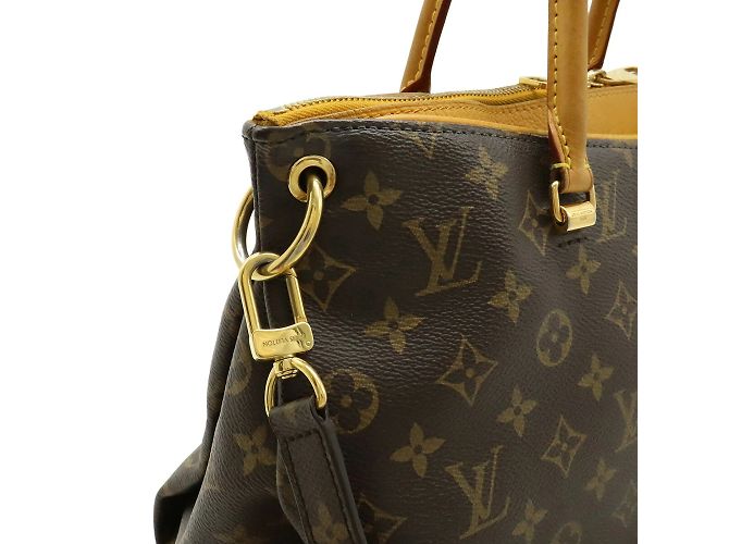 Borsa a mano Monogram Pallas di Louis Vuitton D'oro - vista 5