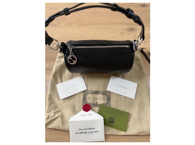 Borsa Gucci Blondie Nero - vista 13