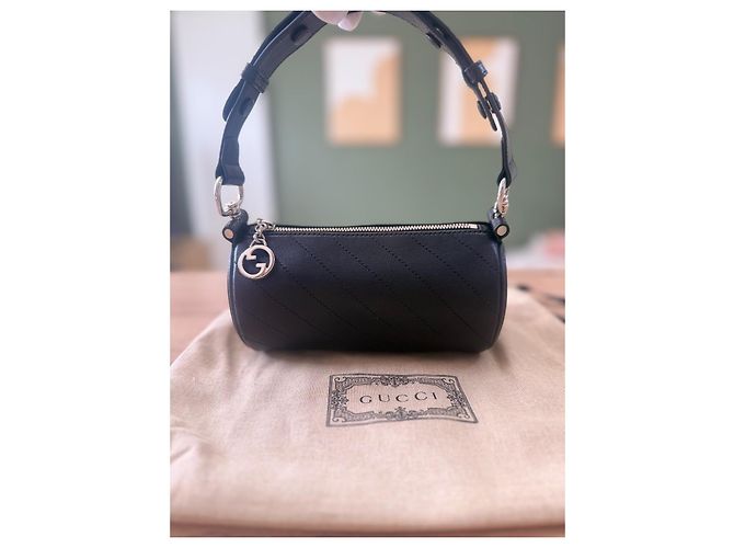 Borsa Gucci Blondie Nero - vista 2