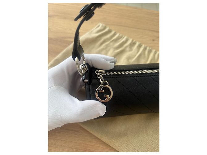 Borsa Gucci Blondie Nero - vista 5