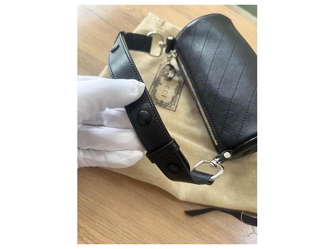 Borsa Gucci Blondie Nero - vista 6