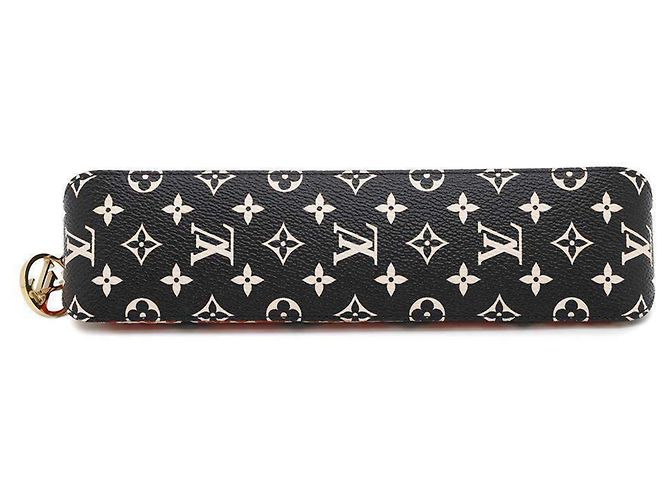 Monogramm Stiftetui von Louis Vuitton Rot Roh - Ansicht 3