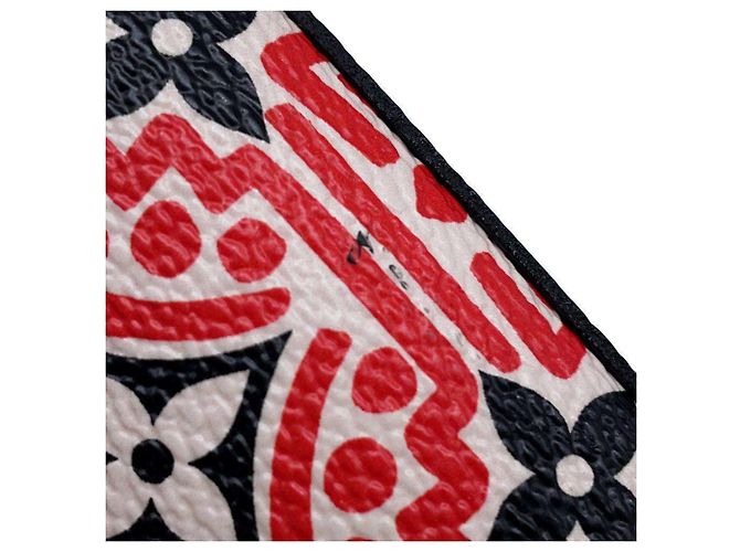 Monogramm Stiftetui von Louis Vuitton Rot Roh - Ansicht 5