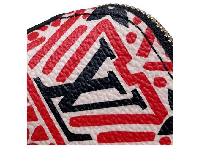 Monogramm Stiftetui von Louis Vuitton Rot Roh - Ansicht 6