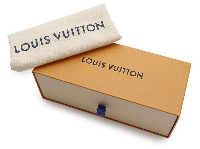 Monogramm Stiftetui von Louis Vuitton Rot Roh - Ansicht 8