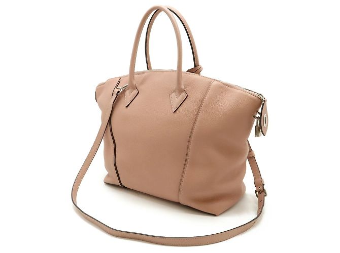 Sac à main Lockit MM Parnassus de Louis Vuitton Rose - vue 3