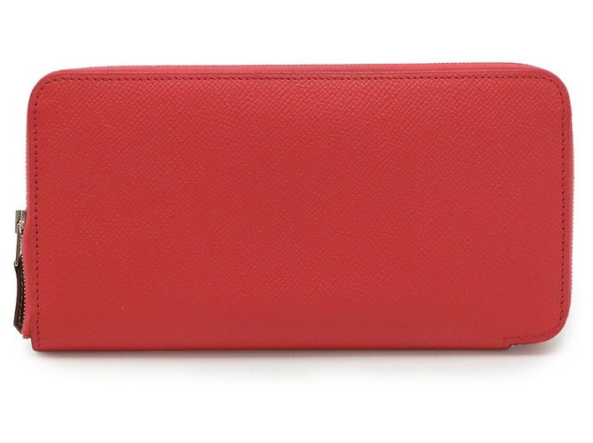 Portafoglio Lungo in Seta Azap di Hermès Rosa - vista 2