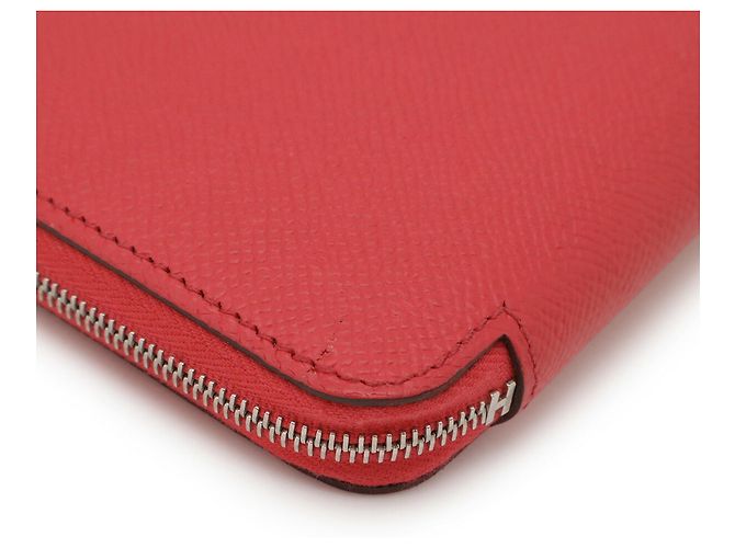 Portafoglio Lungo in Seta Azap di Hermès Rosa - vista 4