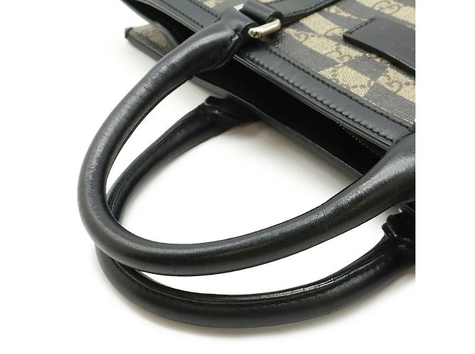 Borsa Tote Gucci GG Kaleidoscope Nero Beige - vista 5
