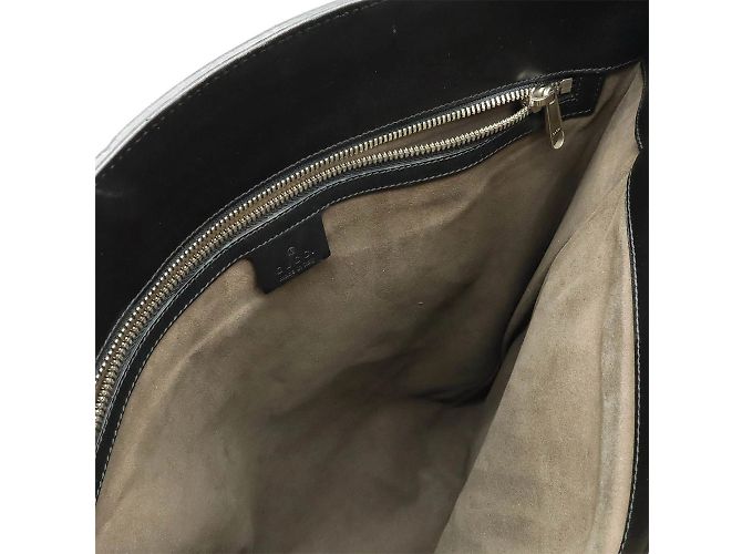 Borsa Tote Gucci GG Kaleidoscope Nero Beige - vista 7