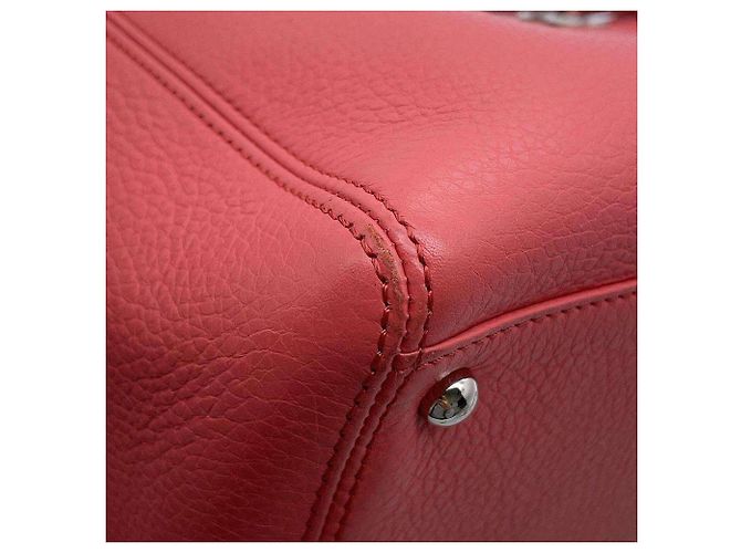 Executive Chanel rosa Leder Tragetasche Pink - Ansicht 10