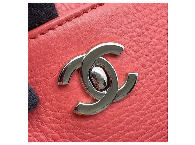 Executive Chanel rosa Leder Tragetasche Pink - Ansicht 12