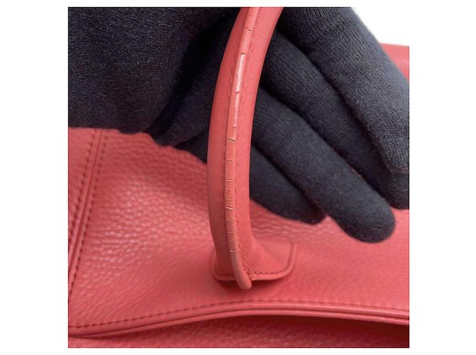Executive Chanel rosa Leder Tragetasche Pink - Ansicht 16