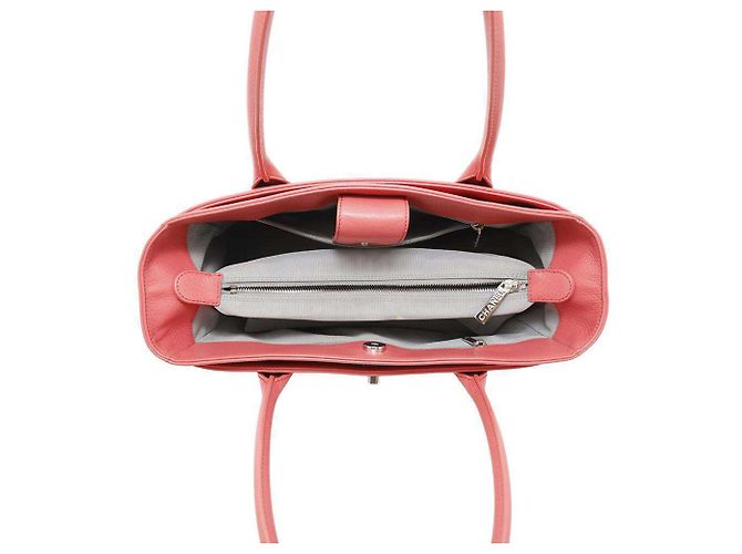 Executive Chanel rosa Leder Tragetasche Pink - Ansicht 5