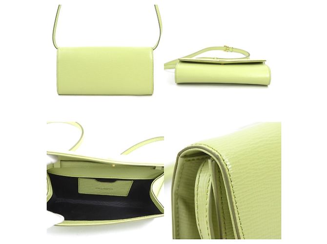 Borsa a spalla in pelle verde chiaro Dolce & Gabbana - vista 3