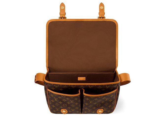 Borsa Messenger Louis Vuitton Monogram Marrone - vista 2