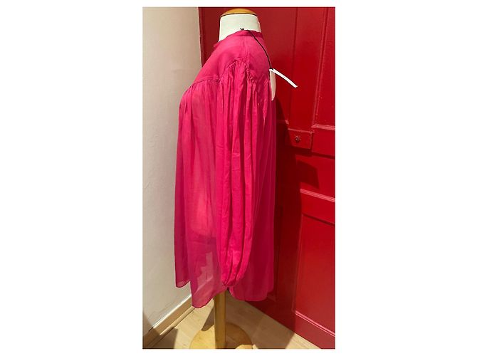 Vestido Isabel Marant de seda rojo Roja - vista 2