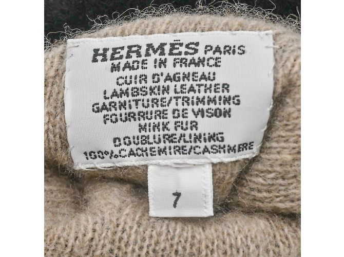 Hermès Guanti Hermes Kelly Nero - vista 12