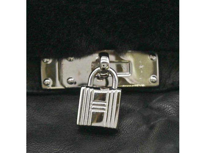 Hermès Guanti Hermes Kelly Nero - vista 7