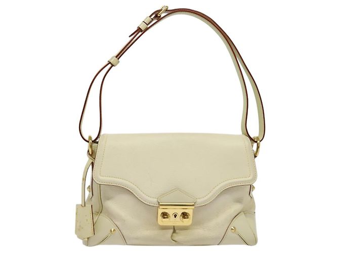 LOUIS VUITTON Schultertasche Suhari Resensual Weiß M95845 LV Auth 123753 - Ansicht 13