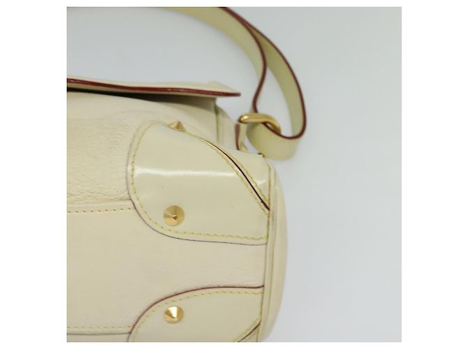 LOUIS VUITTON Schultertasche Suhari Resensual Weiß M95845 LV Auth 123753 - Ansicht 15