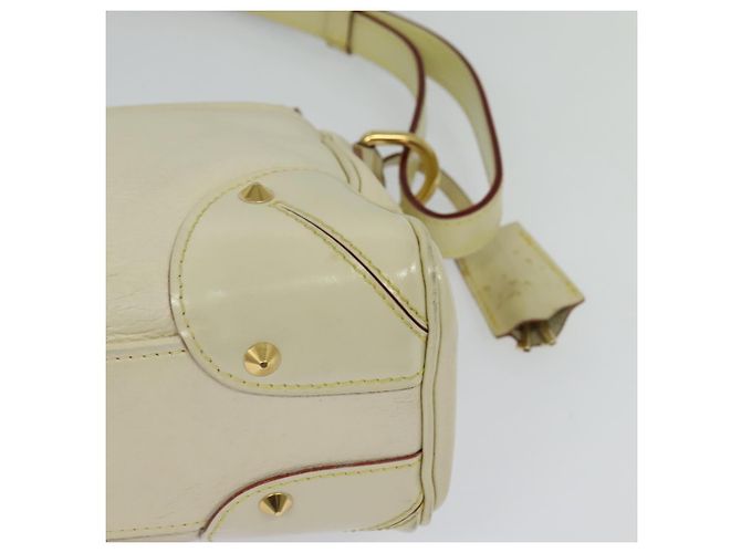LOUIS VUITTON Schultertasche Suhari Resensual Weiß M95845 LV Auth 123753 - Ansicht 17