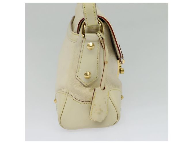LOUIS VUITTON Schultertasche Suhari Resensual Weiß M95845 LV Auth 123753 - Ansicht 3