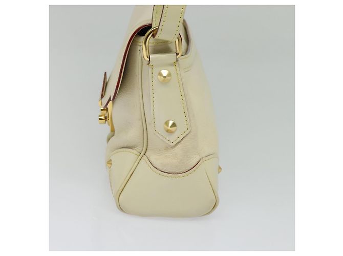 LOUIS VUITTON Schultertasche Suhari Resensual Weiß M95845 LV Auth 123753 - Ansicht 4