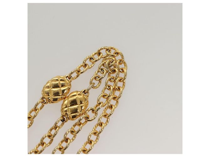 CHANEL Kettengürtel aus Metall Gold CC Auth bs25545 Golden - Ansicht 10