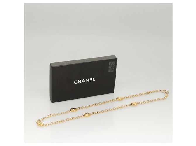 CHANEL Kettengürtel aus Metall Gold CC Auth bs25545 Golden - Ansicht 14