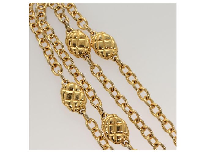 CHANEL Kettengürtel aus Metall Gold CC Auth bs25545 Golden - Ansicht 4
