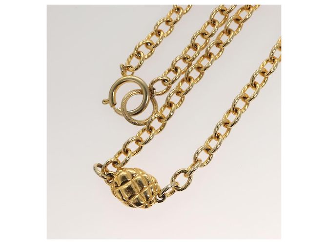 CHANEL Kettengürtel aus Metall Gold CC Auth bs25545 Golden - Ansicht 7
